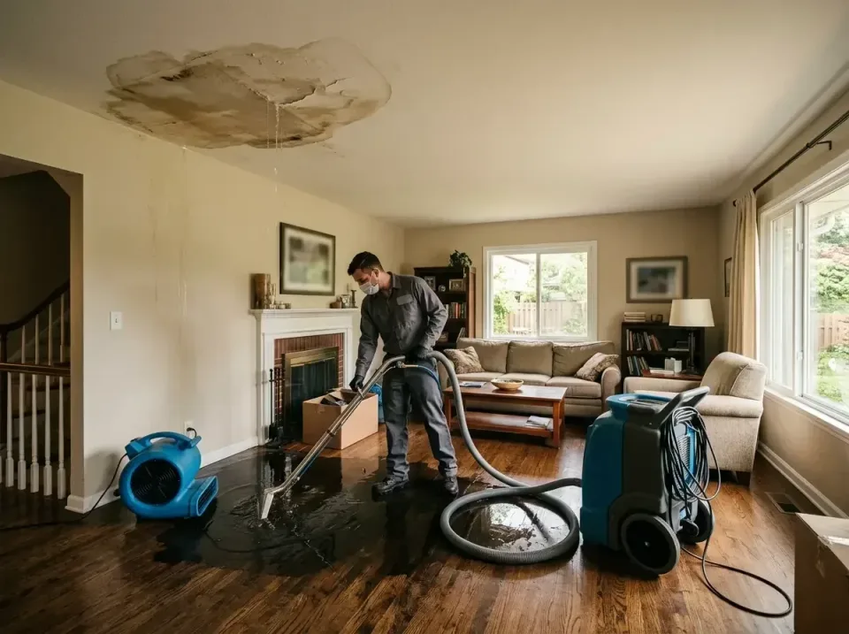 attic-pipe-burst-ceiling-drip-008 — frequently asked questions, Water Damage Restoration & Carpet Care in Wyncote, PA